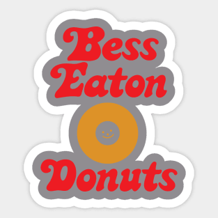 Bess Eaton Donuts Sticker